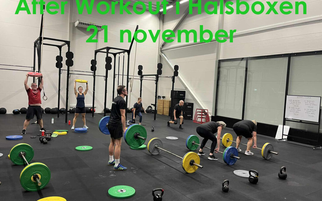 After Workout i Hälsoboxen